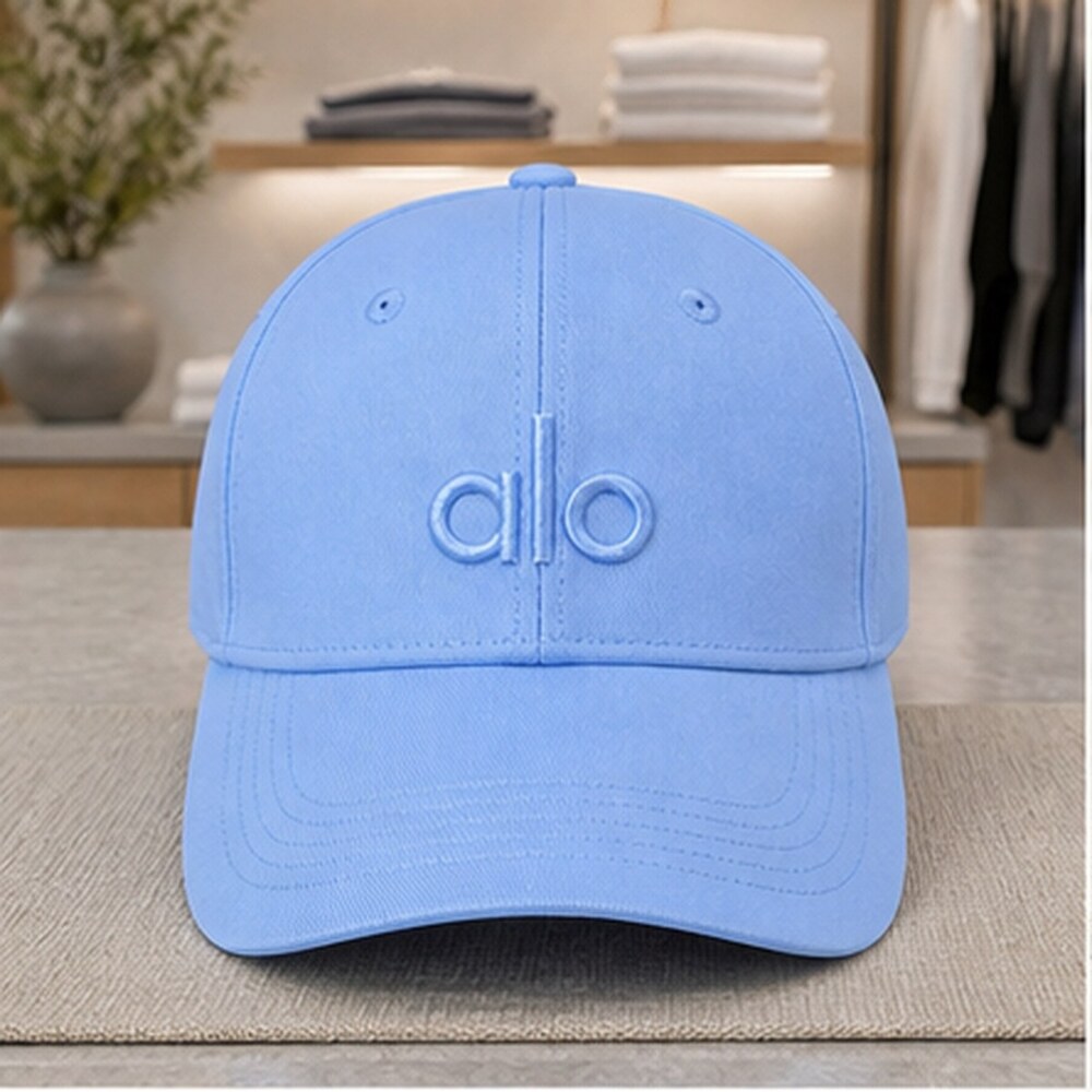 ALO Yoga Iconic Sky Blue Athletic Style Cap